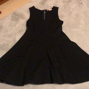 Black cocktail dress